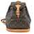 Louis Vuitton Montsouris PM Backpack Monogram Canvas Brown Leather  ref.612437
