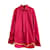 Autre Marque Ozwald Boateng Striped Silk Shirt Dark red  ref.612573