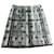 chanel tweed skirt Black White  ref.612867