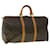 Louis Vuitton Monograma Keepall 50 Boston Bag M41426 LV Auth jk2156 Lona  ref.612752