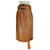 Alberta Ferretti Skirts Brown Leather  ref.612871