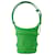 Alexander Mcqueen The Curve Mini Bag aus grünem Leder  ref.613280