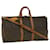 Louis Vuitton Keepall Bandouliere 55 Brown Cloth  ref.613390