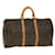 Louis Vuitton Keepall 50 Brown Cloth  ref.613420
