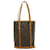 Louis Vuitton Bucket Brown Cloth  ref.613465