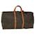 Louis Vuitton Keepall 60 Brown Cloth  ref.613493