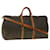 Louis Vuitton Keepall Bandouliere 60 Brown Cloth  ref.613524