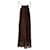Roberto Collina Lace Maxi Dress Brown Cotton  ref.613545