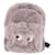 Anya Hindmarch Mini Eyes Backpack in Grey Fur  ref.613940