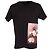Raf Simons Joy Division Edition Camiseta con estampado de flores en algodón negro