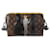 Louis Vuitton Toile Monogram & Cuir De Vachette Zoom With Friends City Keepall Marron  ref.613963