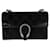 Gucci Kleine Dionysus-Tasche aus schwarzem Gg-Samt und Lackleder  ref.614046