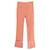 Ellery Bembe Turn Up Cuff Pants in Peach Polyester  ref.614068