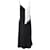 Ellery Vestido com franjas em acetato preto Fibra de celulose  ref.614114