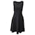 Joseph Sleeveless Dress in Black Viscose Cellulose fibre  ref.614126