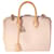 Speedy Louis Vuitton Naturel Epi Leather Doc Bag Pm Pink  ref.614148