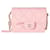 Chanel Pink Caviar Compact Wallet On Chain Leder  ref.614158