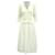 Sacai Maxi robe en maille et plissée en coton multicolore  ref.614224