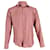 Yves Saint Laurent Langarm-Button-Down-Hemd aus rosafarbener Seide Pink  ref.614328