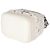 Vanity Mini bolsa de penteadeira de couro de cordeiro branca Chanel acolchoada e de crochê natural Branco - vista 3