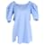 Vestido Ellery Deliberate Distance Cone en algodón azul claro  ref.614430