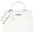 Hermès Hermes White Togo Rücksendung Kelly 35  Weiß Leder  ref.614476