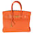 Hermès Birkin Hermes Naranja Togo 35 GHW Cuero  ref.614485