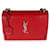 Bolsa transversal Saint Laurent Red Shiny Croc com relevo médio Sunset Vermelho Couro  ref.614487