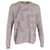 Maglia Kenzo Grey con stampa floccata in lana grigia Grigio  ref.614532