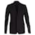Blazer Dior com punhos de couro em algodão preto  ref.614543