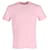 Thom Browne T-shirt classique à quatre barres en coton rose clair  ref.614550