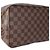 Néonoé Louis Vuitton Safran in pelle gialla e Damier Ebene Neonoe mm Marrone - vista 2