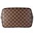 Néonoé Louis Vuitton Safran in pelle gialla e Damier Ebene Neonoe mm Marrone - vista 3