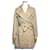 CHANEL Trench coat Chanel P38356V16928 Senhoras 38 Algodão bege com cinto  ref.614980
