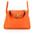 Hermès LINDY 30cm Cuir Orange  ref.615038