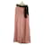 CHANEL Hosen Bekleidung Hosen Wolle Damen Rosa Pink  ref.615057