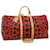 LOUIS VUITTON Monogram Yayoi Kusama Keepall Bandouliere55 Bag M40695 auth 30515a Red Cloth  ref.615065