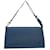 Bolsa LOUIS VUITTON Epi Pochette Acessórios Vintage Azul M52985 Auth rh234 Couro  ref.615090