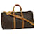Louis Vuitton Monograma Keepall Bandouliere 50 Boston Bag M41416 Autenticação de LV 30630 Lona  ref.615091