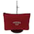 Hermès Clutch-Taschen Rot Nylon  ref.615334