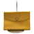 Hermès Clutch bags Yellow Leather  ref.615475
