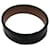 Hermès Bracelets Cuir Noir  ref.615498