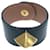 Hermès Armbänder Schwarz Leder  ref.615505
