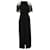 Alice by Temperley London - Robe longue à manches en dentelle en coton noir  ref.615799
