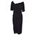 Tadashi Shoji Dunkellila Faltenkleid mit asymmetrischem Ausschnitt