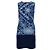 Jigsaw Vestido estampado azul
