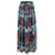 Alice + Olivia Floral Print Maxi Skirt in Blue Polyester  ref.615885