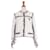 Louis Vuitton LOUIS VUITTON Jacke Bleach Denim ohne Kragen Damenoberbekleidung indigoblau/weiß Baumwolle Polyurethan  ref.615991