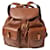Gucci Bamboo Leather Backpack Brown  ref.616295