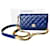 Chanel Wallet on chain Craftsmanship 2022 Blue Leather  ref.616305